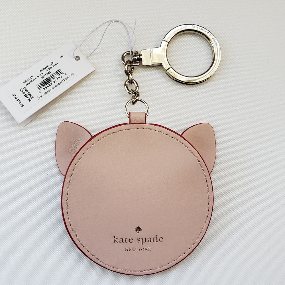 ๐HP๐ Kate Spade Year of the Pig Keychain NWT - Picture 5 of 5